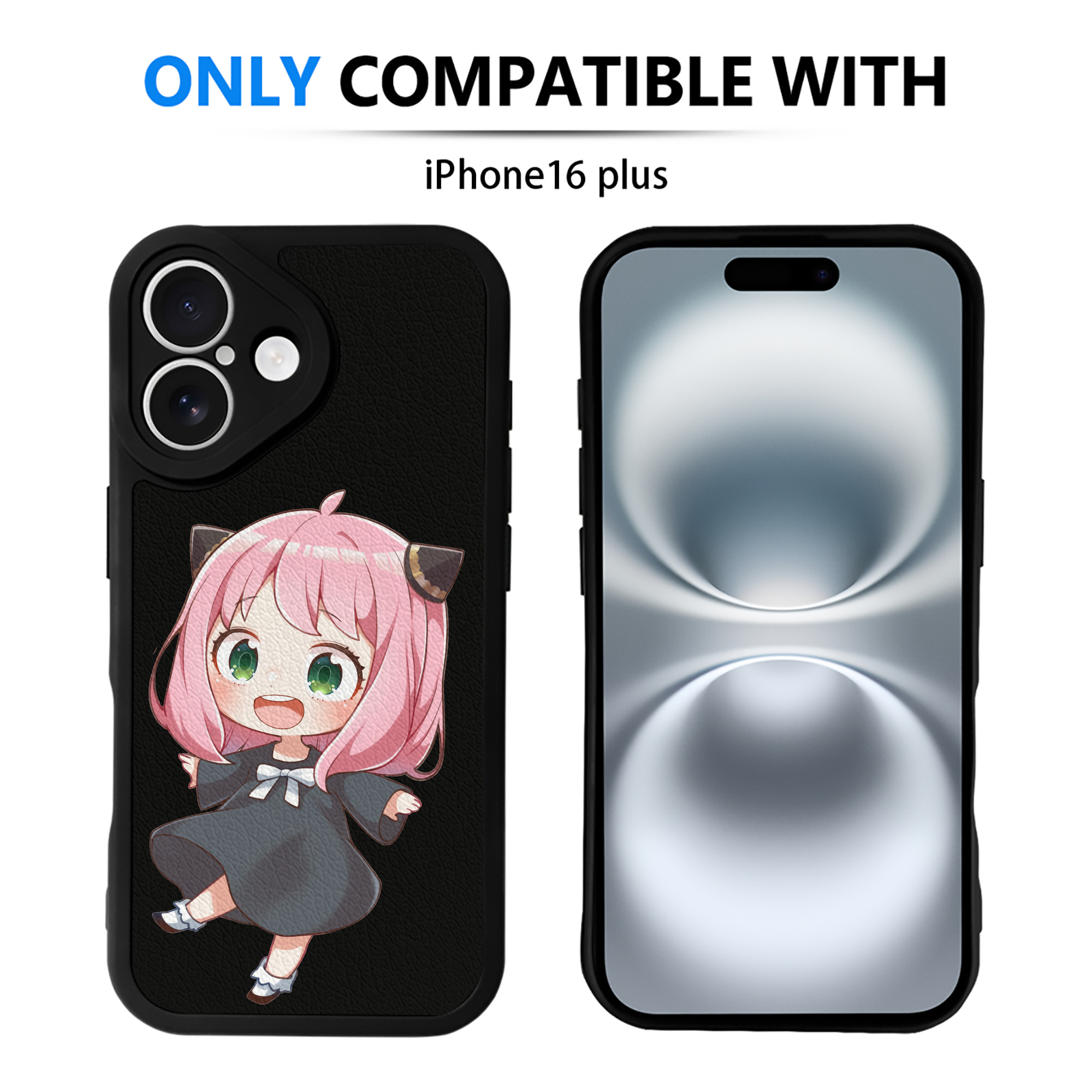 （画像用） SPY×FAMILY间谍家家酒 【iPhone 16シリーズ対応】シリコンスマホケース（レザー調） 材質：シリコン